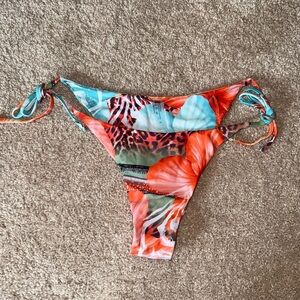 Tropical Animal Print Bikini Bottom